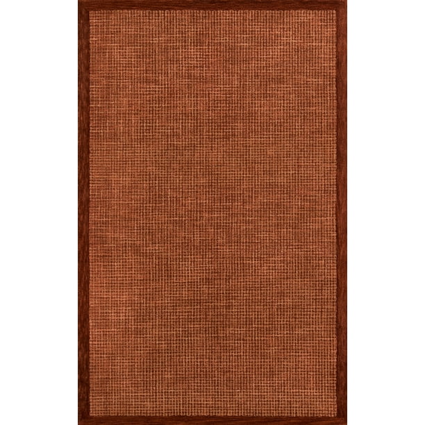 The Rug Market Delhi Brown Area Rug Size 5'x8' The Rug Market Delhi Brown Area Rug Size 5'x8'